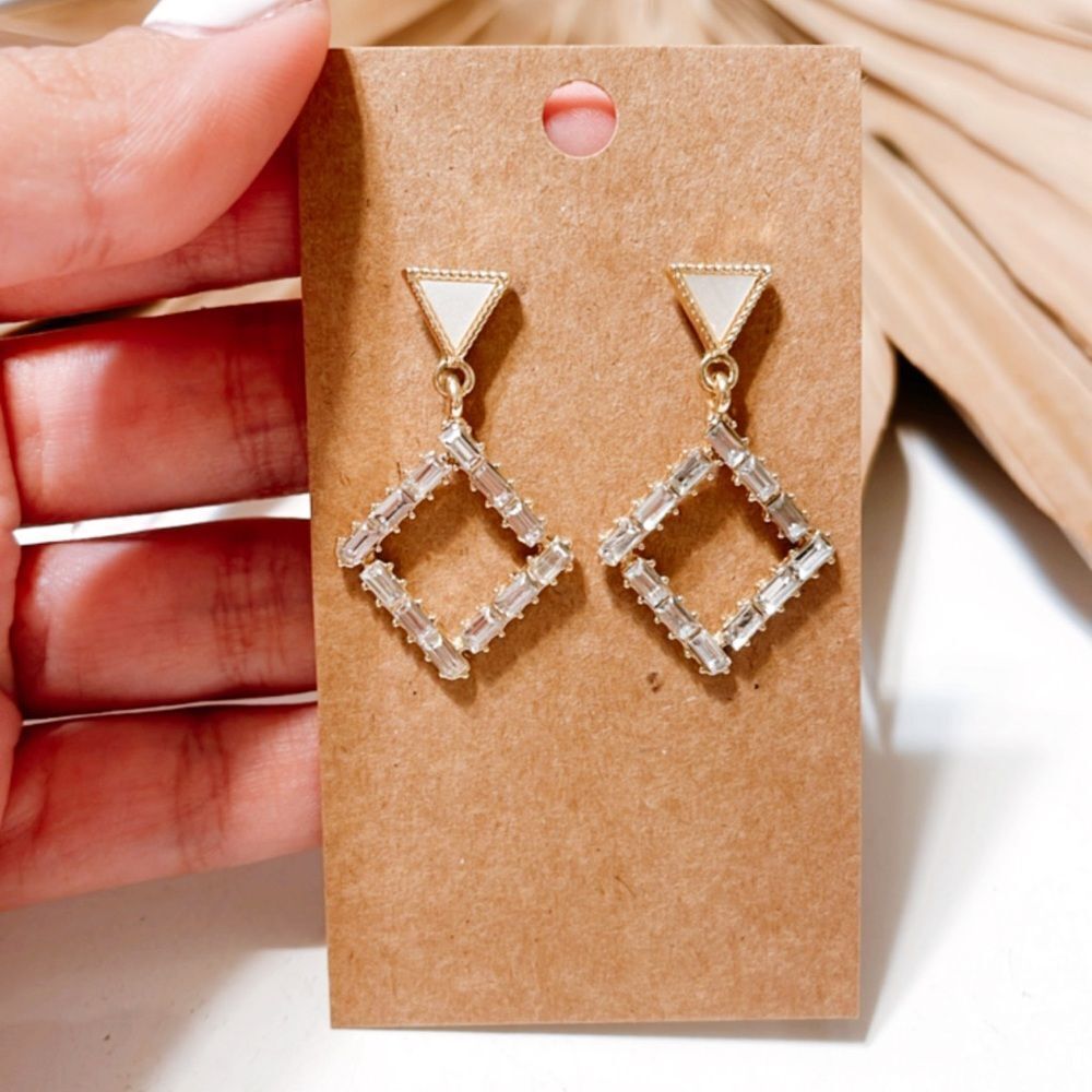 Geo Dangle Earrings 943